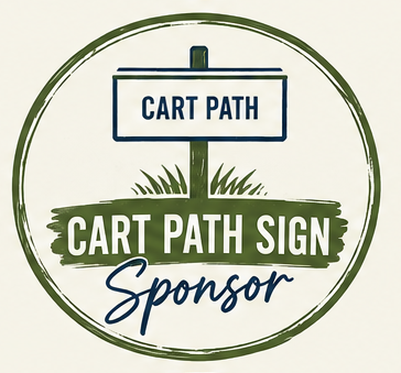 Cart Path Sign Sponsor
